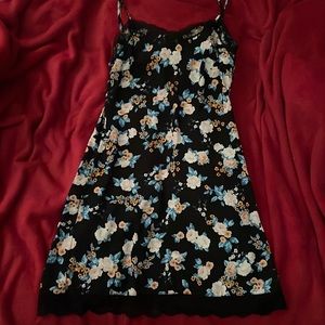 Lingerie Dress With Flowers